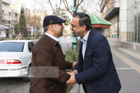 گزارش تصویری | بازدید معاون رسانه ای وزارت فرهنگ و ارشاد اسلامی از مؤسسه فرهنگی قدس