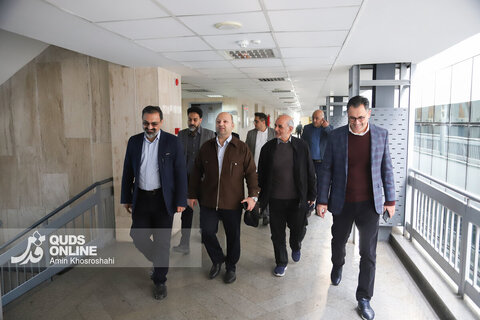 گزارش تصویری | بازدید معاون رسانه ای وزارت فرهنگ و ارشاد اسلامی از مؤسسه فرهنگی قدس