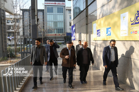 گزارش تصویری | بازدید معاون رسانه ای وزارت فرهنگ و ارشاد اسلامی از مؤسسه فرهنگی قدس