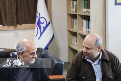 گزارش تصویری | بازدید معاون رسانه ای وزارت فرهنگ و ارشاد اسلامی از مؤسسه فرهنگی قدس