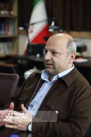 گزارش تصویری | بازدید معاون رسانه ای وزارت فرهنگ و ارشاد اسلامی از مؤسسه فرهنگی قدس