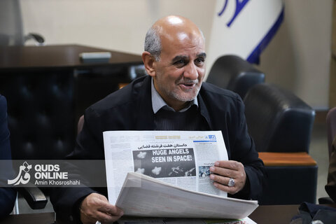 گزارش تصویری | بازدید معاون رسانه ای وزارت فرهنگ و ارشاد اسلامی از مؤسسه فرهنگی قدس