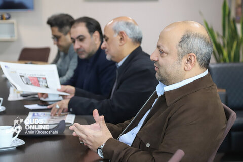 گزارش تصویری | بازدید معاون رسانه ای وزارت فرهنگ و ارشاد اسلامی از مؤسسه فرهنگی قدس