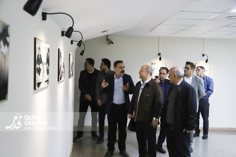 گزارش تصویری | بازدید معاون رسانه ای وزارت فرهنگ و ارشاد اسلامی از مؤسسه فرهنگی قدس