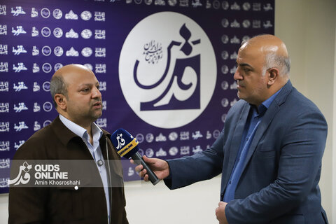 گزارش تصویری | بازدید معاون رسانه ای وزارت فرهنگ و ارشاد اسلامی از مؤسسه فرهنگی قدس