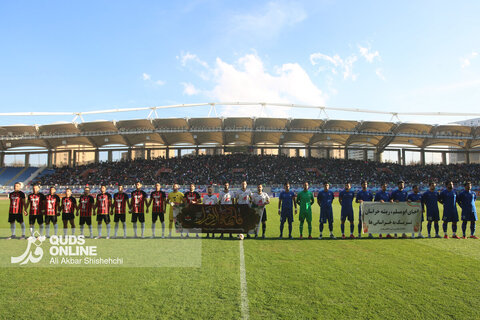 مسابقه فوتبال ابومسلم ثامن مشهد و صالحین شمیرانات تهران
