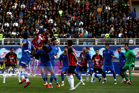 مسابقه فوتبال ابومسلم ثامن مشهد و صالحین شمیرانات تهران