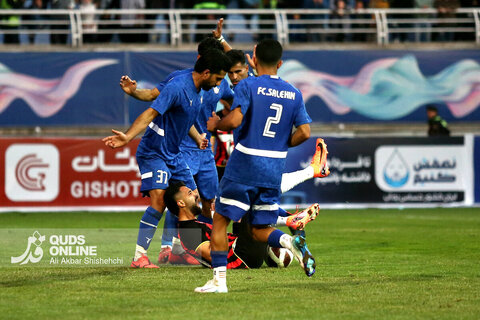 مسابقه فوتبال ابومسلم ثامن مشهد و صالحین شمیرانات تهران