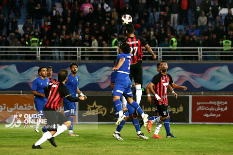 مسابقه فوتبال ابومسلم ثامن مشهد و صالحین شمیرانات تهران