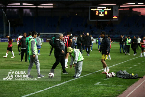 مسابقه فوتبال ابومسلم ثامن مشهد و صالحین شمیرانات تهران