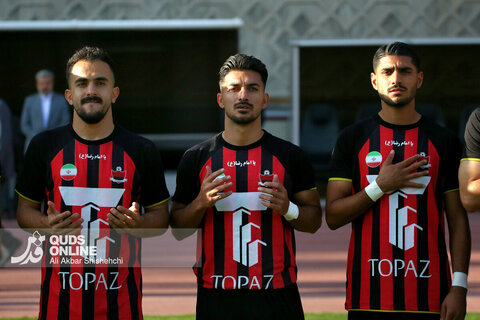 مسابقه فوتبال ابومسلم ثامن مشهد و صالحین شمیرانات تهران