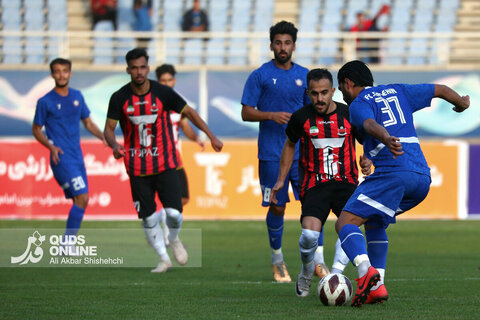 مسابقه فوتبال ابومسلم ثامن مشهد و صالحین شمیرانات تهران
