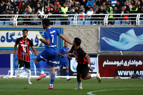 مسابقه فوتبال ابومسلم ثامن مشهد و صالحین شمیرانات تهران