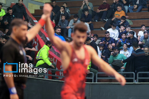 در حاشیه نیمه‎‌نهایی لیگ برتر کشتی آزاد ایران