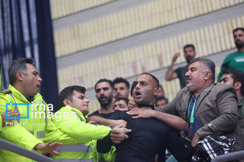 در حاشیه نیمه‎‌نهایی لیگ برتر کشتی آزاد ایران