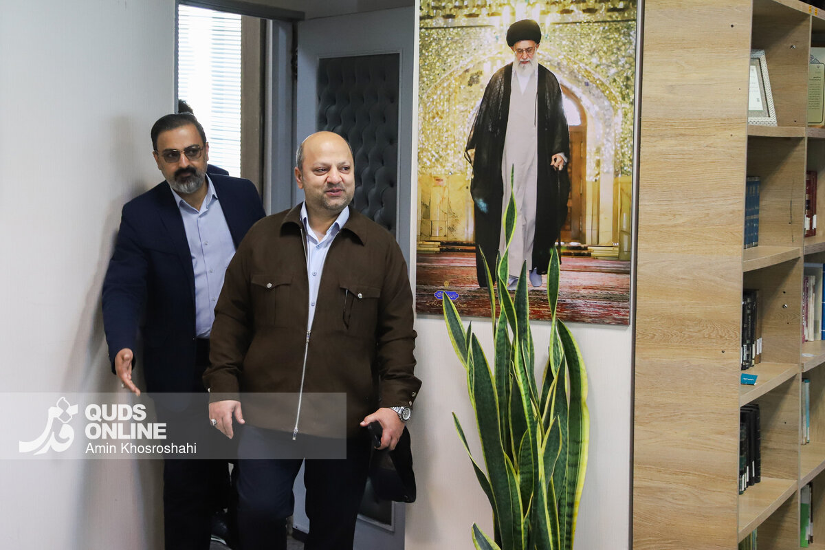 بازدید معاون رسانه ای وزارت فرهنگ و ارشاد اسلامی از مؤسسه فرهنگی قدس