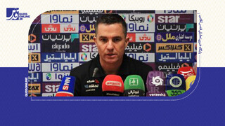 فیلم | سرمربی پرسپولیس: هدف ما کسب قهرمانی است