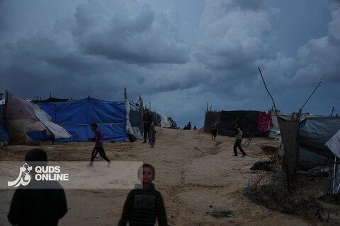 سخت‌تر شدن زندگی برای ساکنین غزه در پی بارندگی‌های شدید