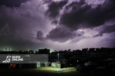 سخت‌تر شدن زندگی برای ساکنین غزه در پی بارندگی‌های شدید