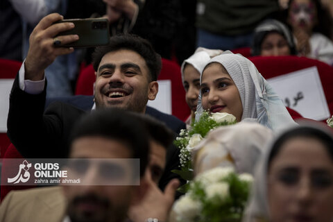 گزارش تصویری | مراسم ازدواج  900 زوج نیروهای مسلح با حضور وزیر دفاع