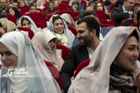 گزارش تصویری | مراسم ازدواج  900 زوج نیروهای مسلح با حضور وزیر دفاع