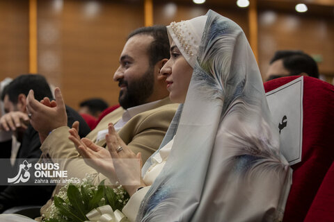 گزارش تصویری | مراسم ازدواج  900 زوج نیروهای مسلح با حضور وزیر دفاع