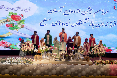 گزارش تصویری | مراسم ازدواج  900 زوج نیروهای مسلح با حضور وزیر دفاع