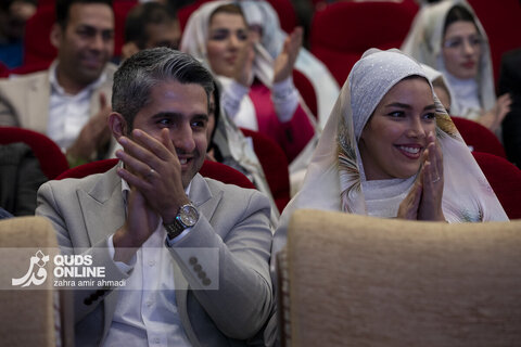 گزارش تصویری | مراسم ازدواج  900 زوج نیروهای مسلح با حضور وزیر دفاع