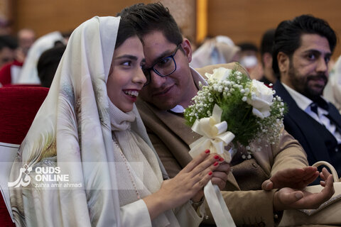 گزارش تصویری | مراسم ازدواج  900 زوج نیروهای مسلح با حضور وزیر دفاع