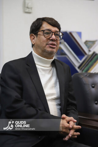 گزارش تصویری | برگزاری سومین جلسه "سرمشق" با حضور علی اصغر محکی در موسسه فرهنگی قدس