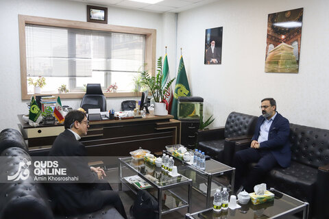 گزارش تصویری | برگزاری سومین جلسه "سرمشق" با حضور علی اصغر محکی در موسسه فرهنگی قدس