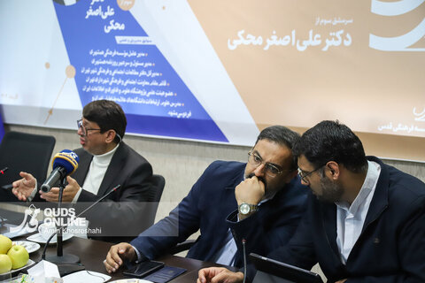 گزارش تصویری | برگزاری سومین جلسه "سرمشق" با حضور علی اصغر محکی در موسسه فرهنگی قدس