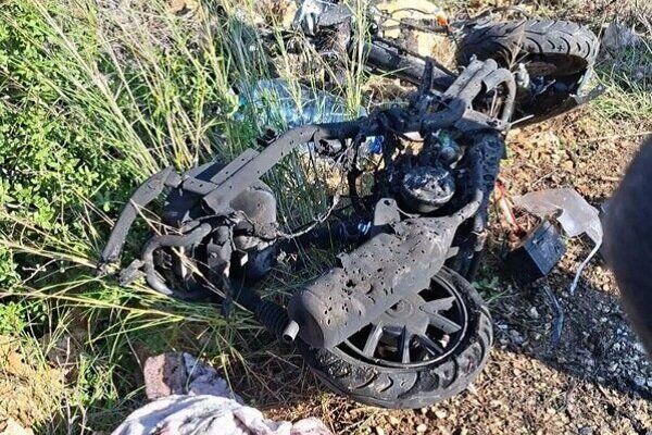 یک شهید در حمله پهپاد اسرائیلی به یک موتور سیکلت در جنوب لبنان