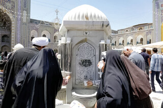 روزگار کم‌آبی و مدیریت قطره‌ها در بارگاه خورشید