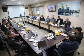 گزارش تصویری | برگزاری سومین جلسه «سرمشق» با حضور دکتر علی‌اصغر محکی در مؤسسه فرهنگی قدس