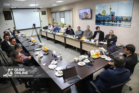 برگزاری سومین جلسه «سرمشق» با حضور دکتر علی‌اصغر محکی در مؤسسه فرهنگی قدس