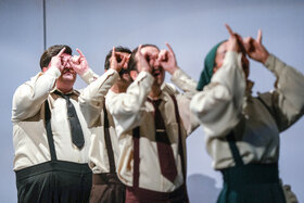 گزارش تصویری | اجرای نمایش "قلب نارنگی" - تماشاخانه کربن