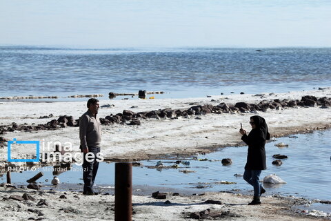 افزایش ۴۰ سانتی تراز دریاچه ارومیه