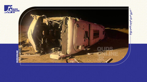 ۲۶ نفر فوتی و مصدوم در حادثه اتوبوس اصفهان- مشهد