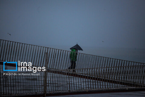 بارش باران پاییزی در بندرعباس