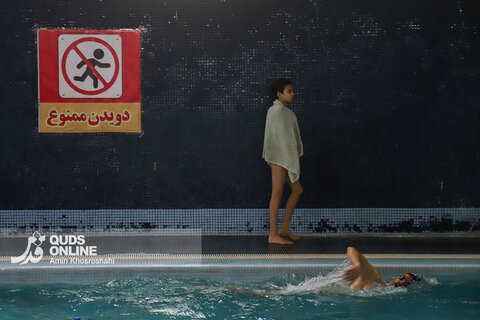 گزارش تصویری | مسابقات شنای مسافت کوتاه جام ولایت امام رضا (ع)