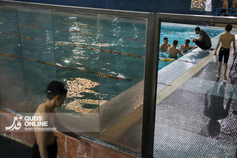 گزارش تصویری | مسابقات شنای مسافت کوتاه جام ولایت امام رضا (ع)