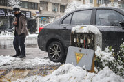 گزارش تصویری | بارش برف کم سابقه در مشهد