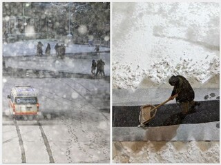 هزار مترمربع کفپوش پلاستیکی برای ایمنی زائران در صحن‌های حرم رضوی پهن شد