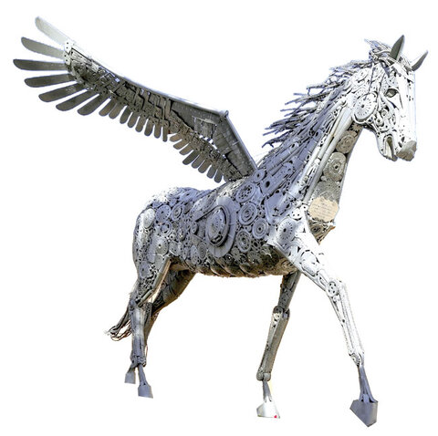 ما باغ ساختیم اما آهنی