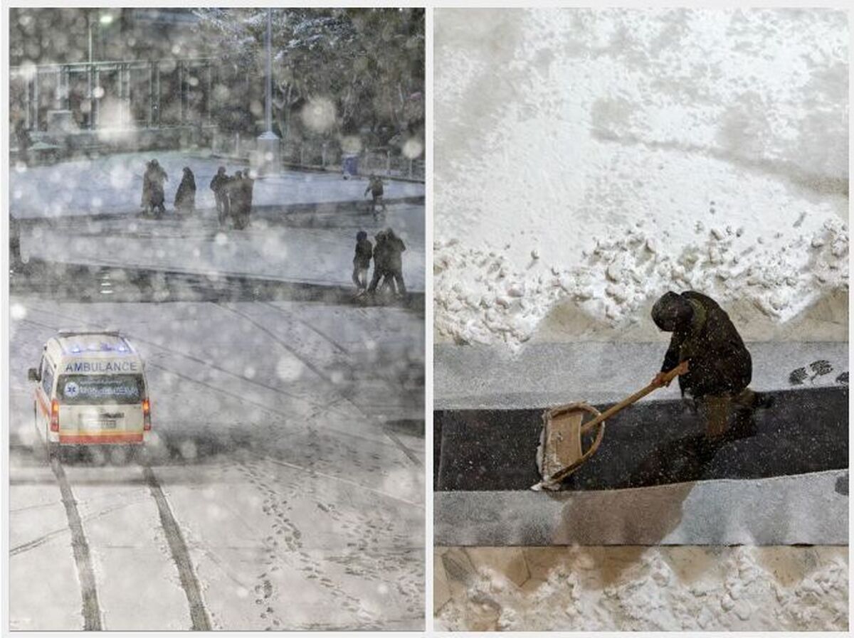 هزار مترمربع کفپوش پلاستیکی برای ایمنی زائران در صحن‌های حرم رضوی پهن شد