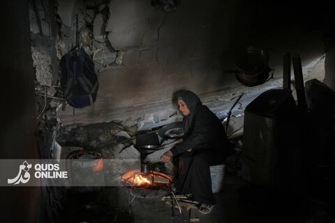 تلاش برای زندگی در ویرانه‌های غزه