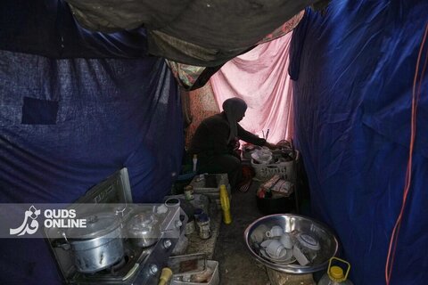 تلاش برای زندگی در ویرانه‌های غزه