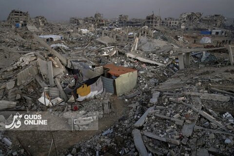 تلاش برای زندگی در ویرانه‌های غزه