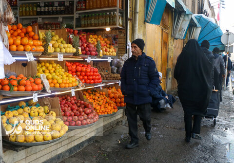 بازار میوه و آجیل شب یلدا